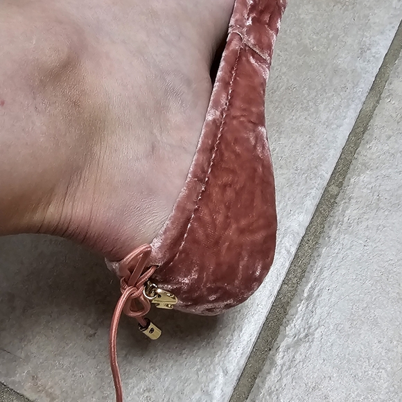 NEW Kate Spade Rose Crushed Velvet Ballet Shoes - In Box with Bag. Size 6.5! - Picture 9 of 9